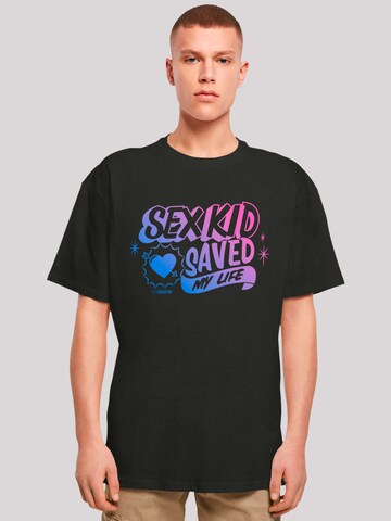 T-Shirt 'Sex Education Sex Kid Netflix TV Series' F4NT4STIC en noir : devant