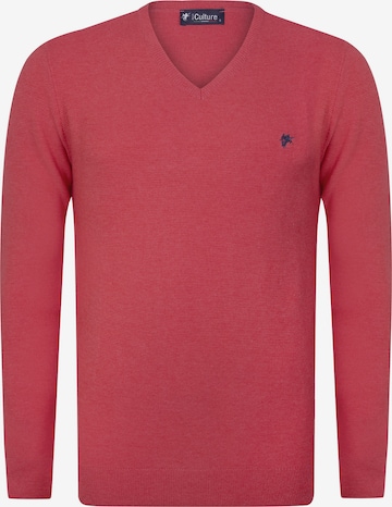 DENIM CULTURE Sweater 'Pietro' in Pink: front