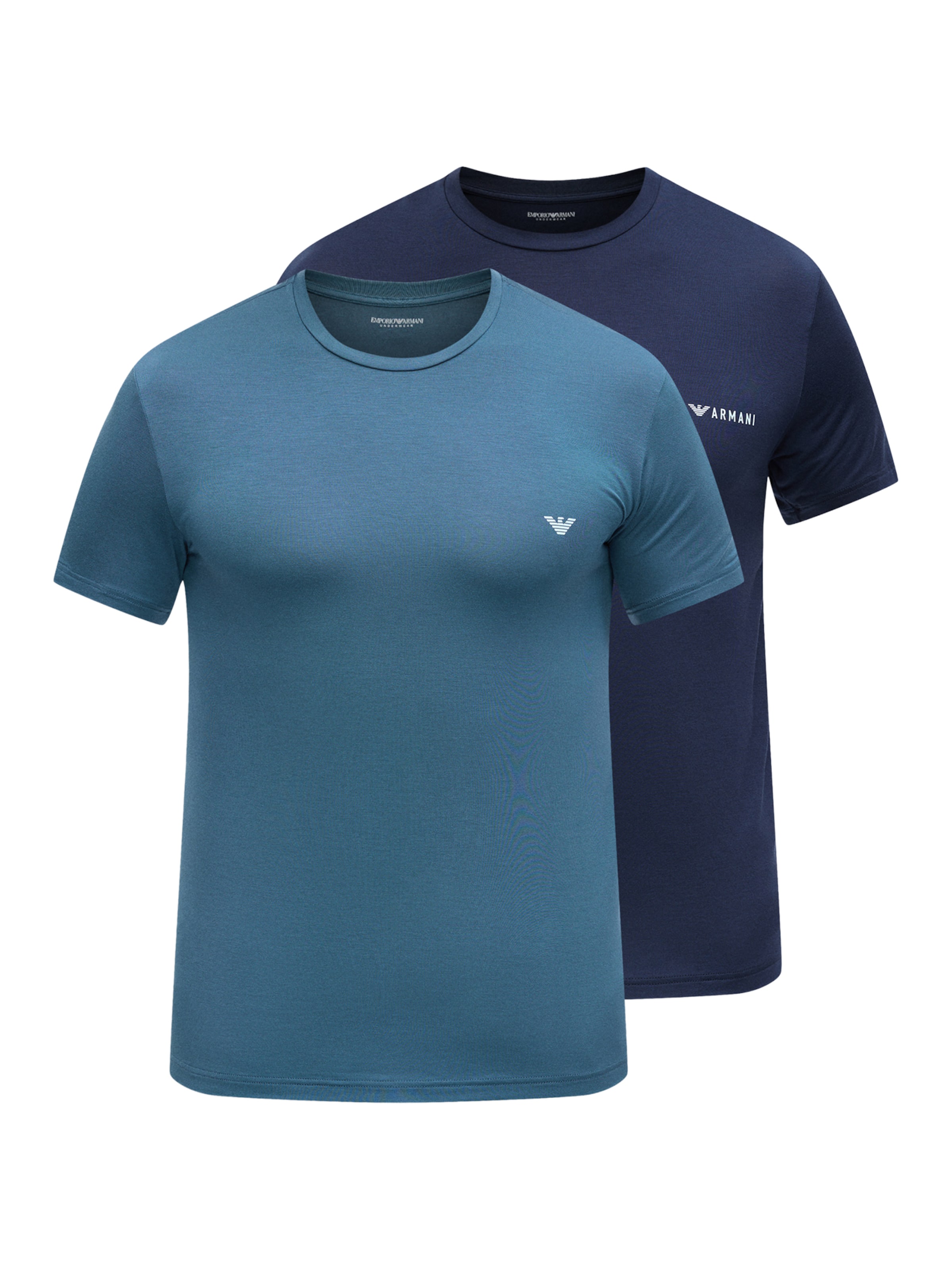 Emporio Armani Shirt in Blue: front