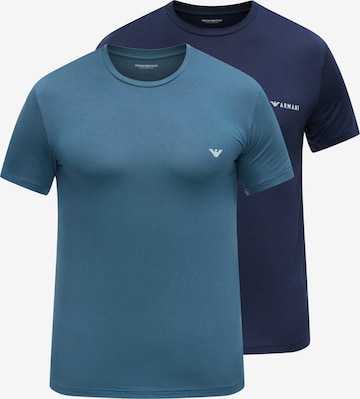 Emporio Armani Футболка в Синий: спереди