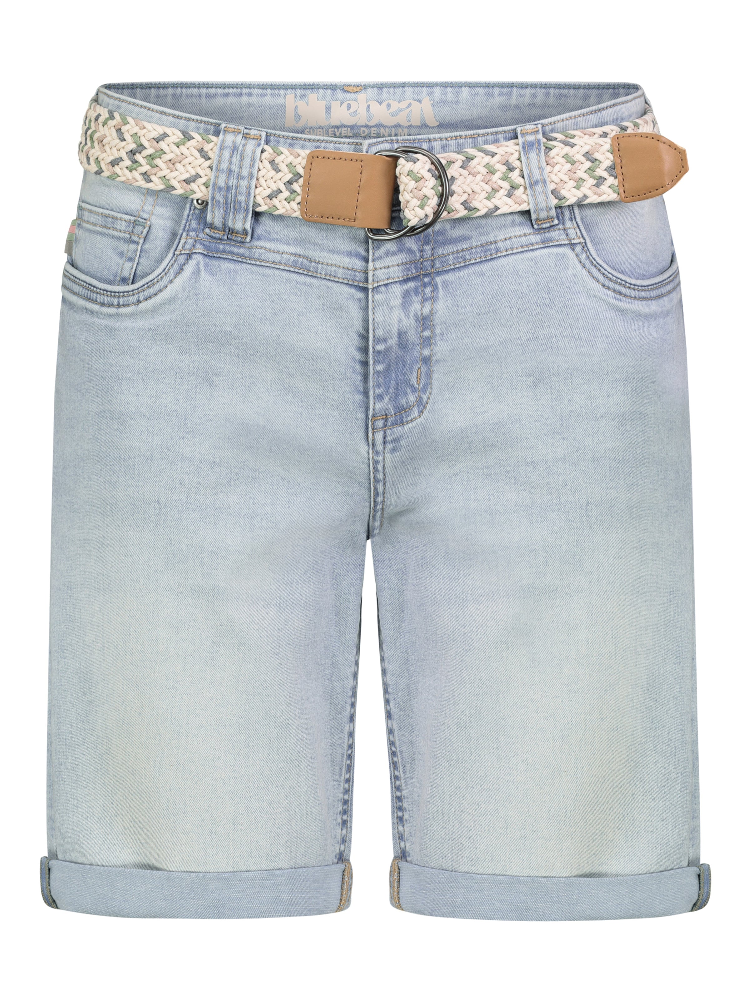 Sublevel Regular Shorts in Blau: Vorderseite