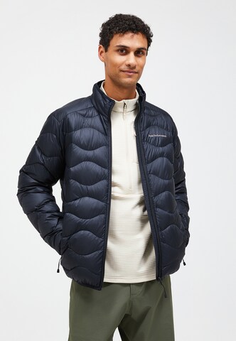 Veste mi-saison PEAK PERFORMANCE en noir : devant