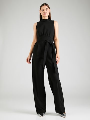 HUGO Red - Jumpsuit 'Kisuse' en negro: frente