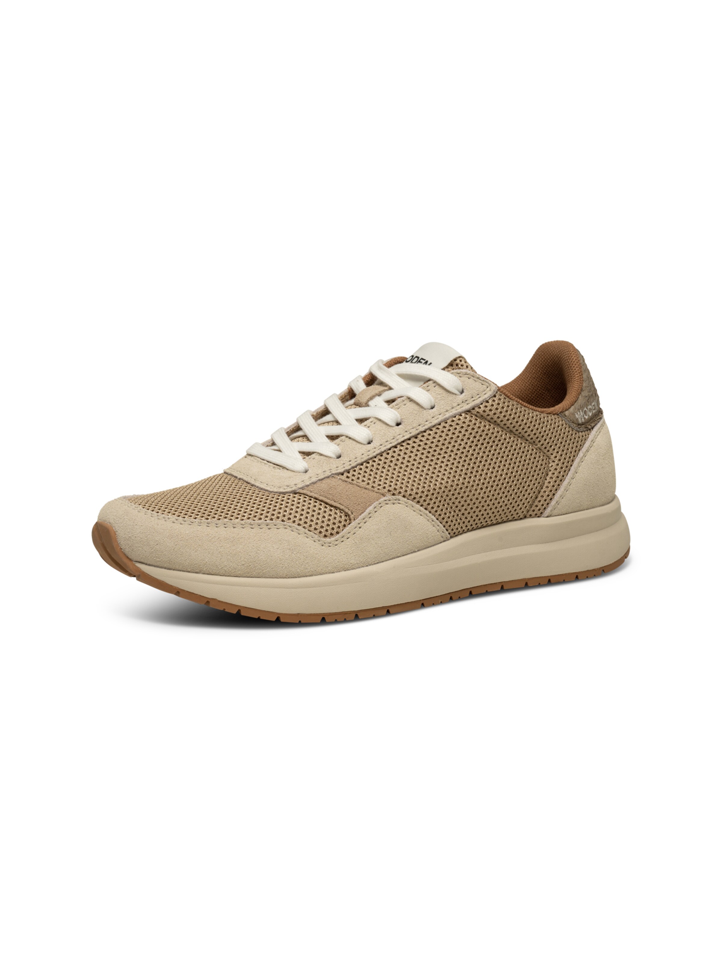 WODEN Sneaker low 'Nicoline' i beige: forside