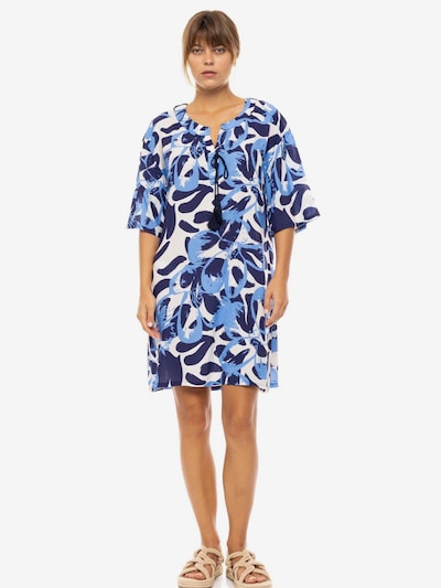 Abito estivo 'BEACHWEAR ABSTRACT FLORAL' in 36 Pink Label di colore blu, Visualizzazione prodotti