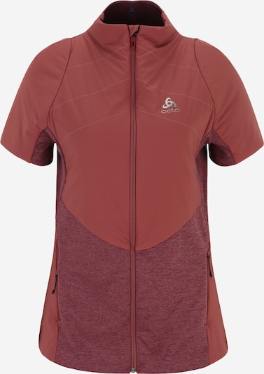 ODLO Sporta krekls 'Millennium', krāsa - aveņkrāsas / vecrozā / Sudrabs, Preces skats