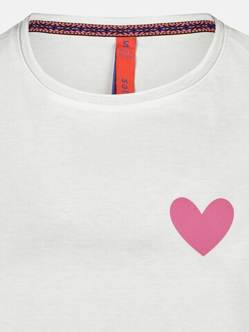 salzhaut Shirt 'Danzdeel' in White: front