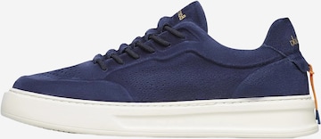 Baskets basses Barracuda en bleu : devant