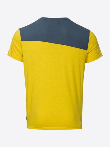 VAUDE Performance Shirt 'Sveit' in Yellow