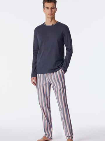 Pyjama long ' Selected Premium ' SCHIESSER en gris