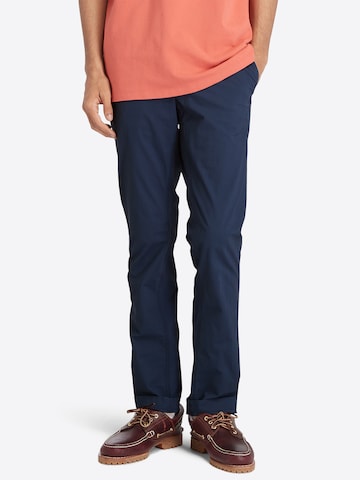 TIMBERLAND Slimfit Chino in Blauw: voorkant