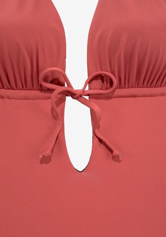 LASCANA Swimsuit in Red