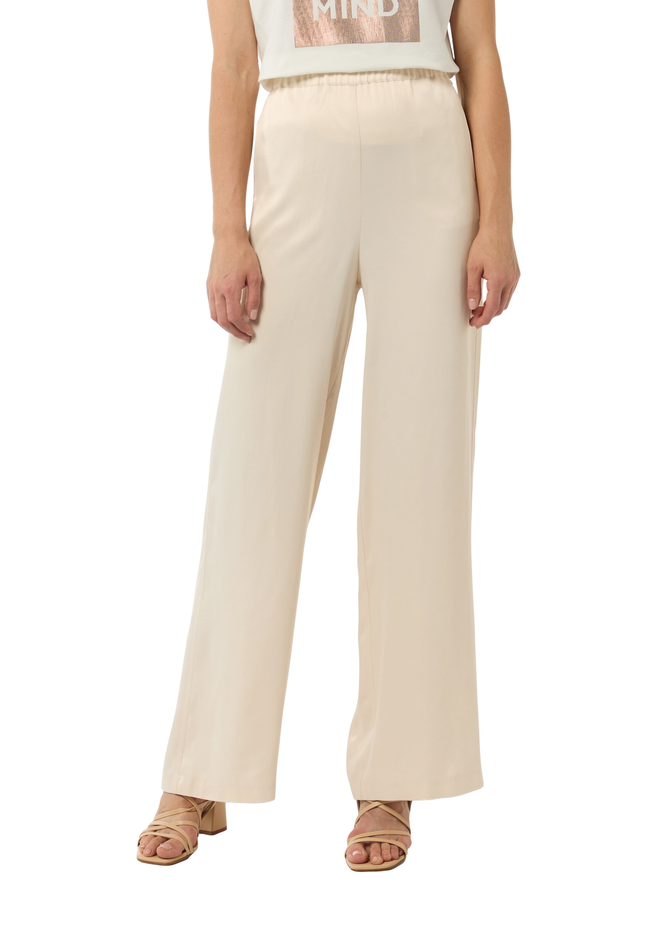 COMMA Regular Hose in Beige: Vorderseite