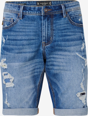 mėlyna KOROSHI Standartinis Džinsai: priekis