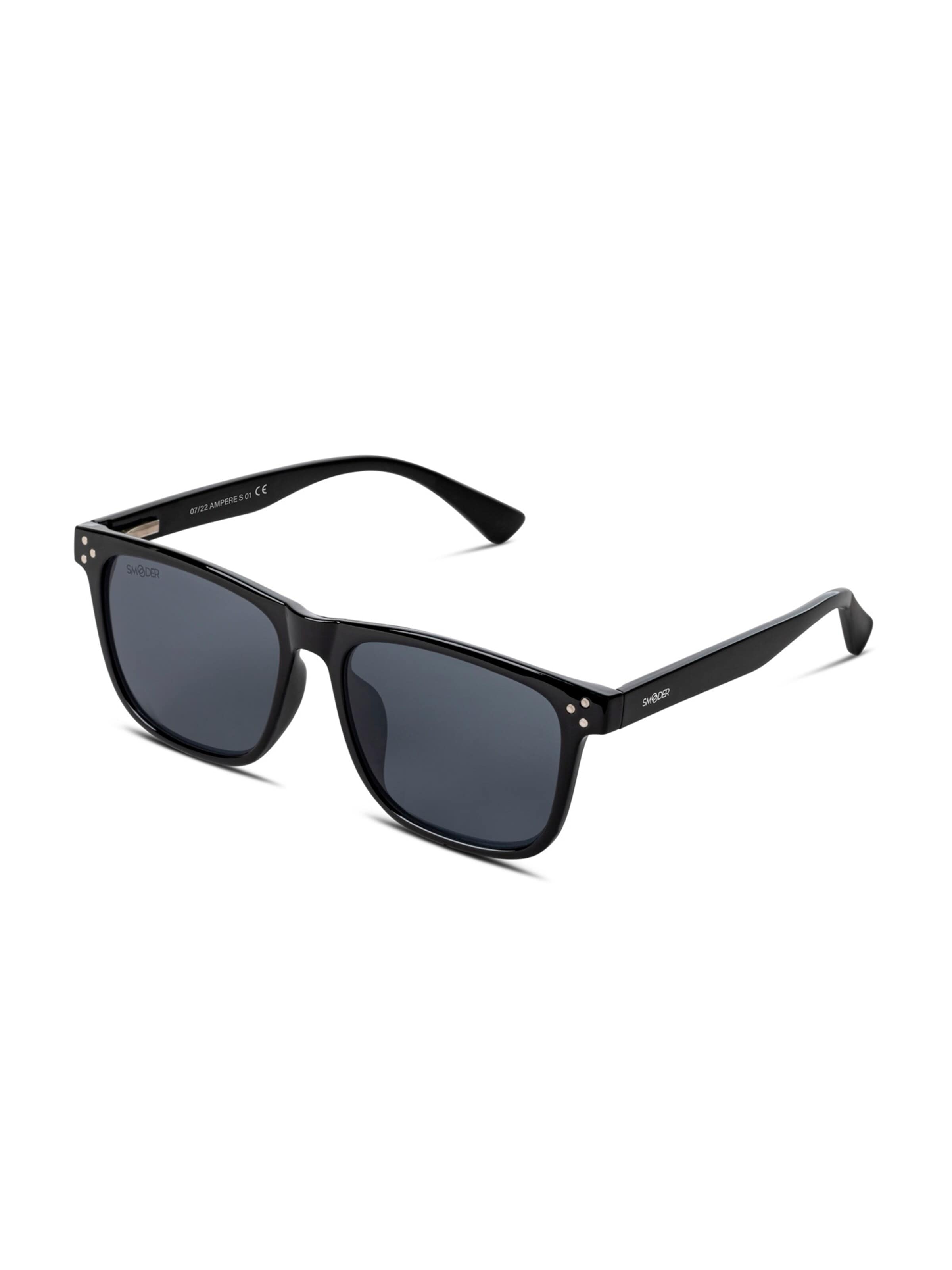 Smooder Sunglasses 'Ampere Sun' in Black: front