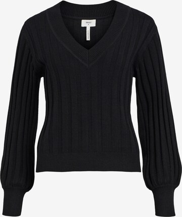 OBJECT Sweater 'Alice' in Black: front