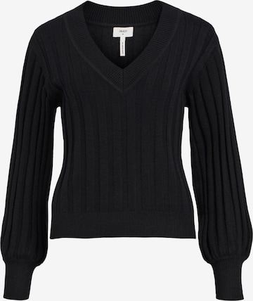 Pull-over 'Alice' OBJECT en noir : devant