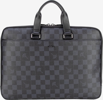 JOOP! Laptop Bag 'Cortina Piazza Janus' in Black: front