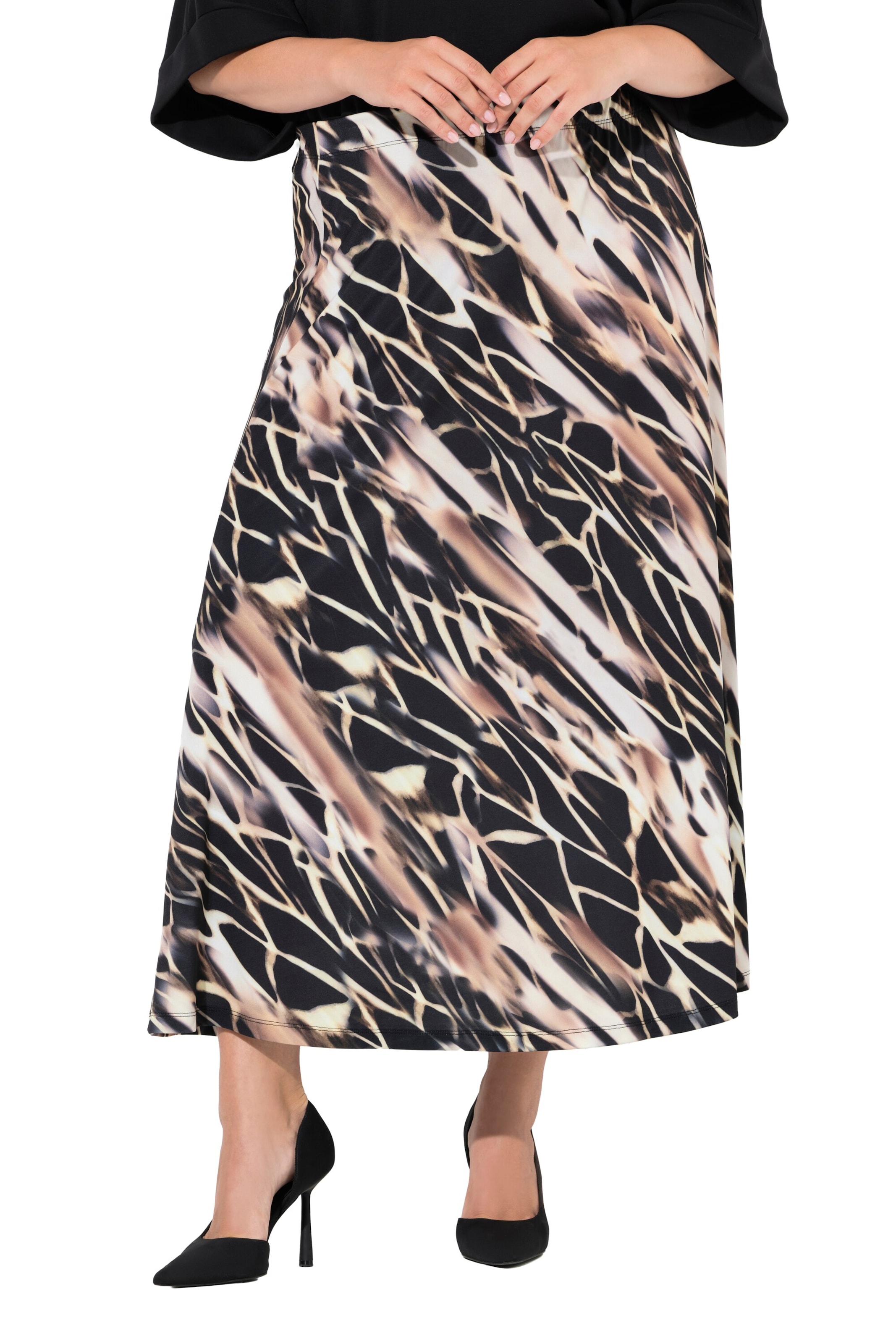 Ulla Popken Skirt in Mixed colours: front