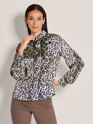 MADELEINE Blouse in Zwart: voorkant