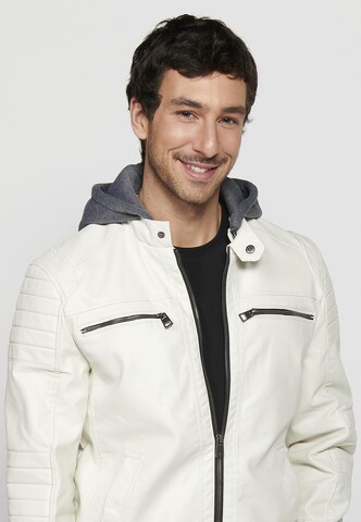 KOROSHI Between-season jacket in White