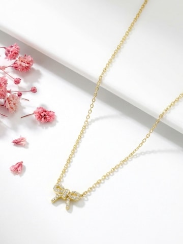 Kamiko Ketting 'BOW' in Goud