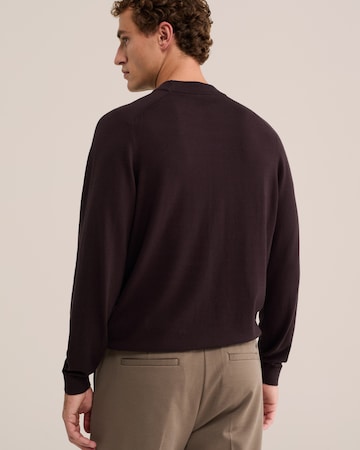 WE Fashion - Jersey en marrón