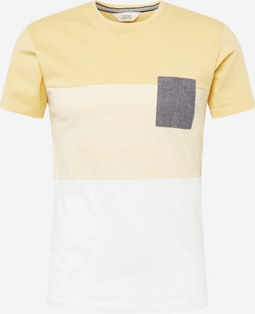 !Solid Μπλουζάκι σε κίτρινο: μπροστά