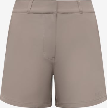 Born Living Yoga Regular Sportshorts 'Treck' in Grau: predná strana