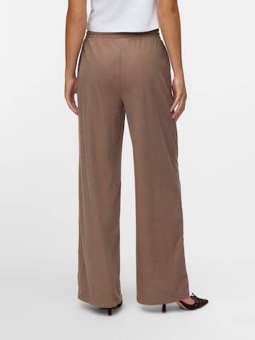 VERO MODA - Pierna ancha Pantalón en marrón