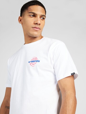 VANS T-Shirt 'WORMHOLE WARPED' in Weiß