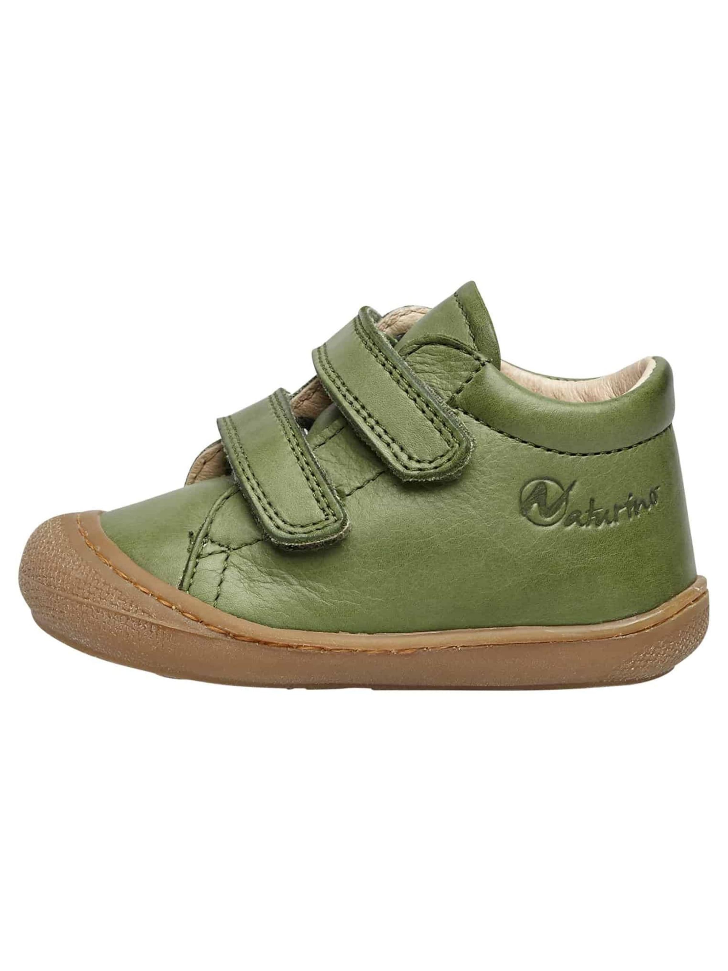 NATURINO Sneakers 'COCOON VL' in Groen: voorkant