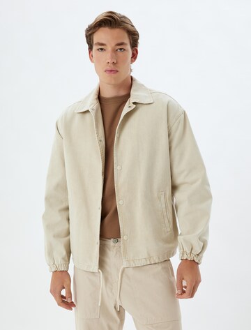 Koton Tussenjas in Beige: voorkant