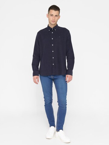 Sea Ranch Regular fit Button Up Shirt 'Lester' in Blue