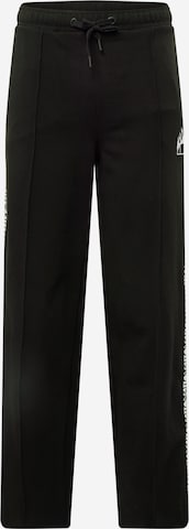 About You x Ellesse Regular Trousers 'Duranta' in Black: front