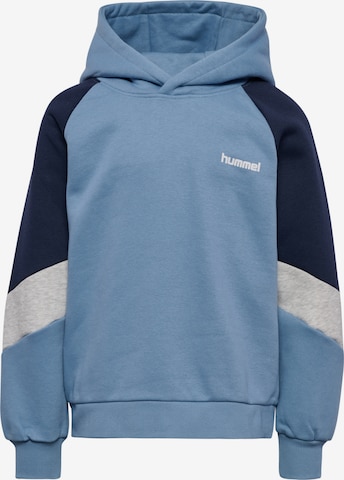 Hummel Sweatshirt in Blauw: voorkant