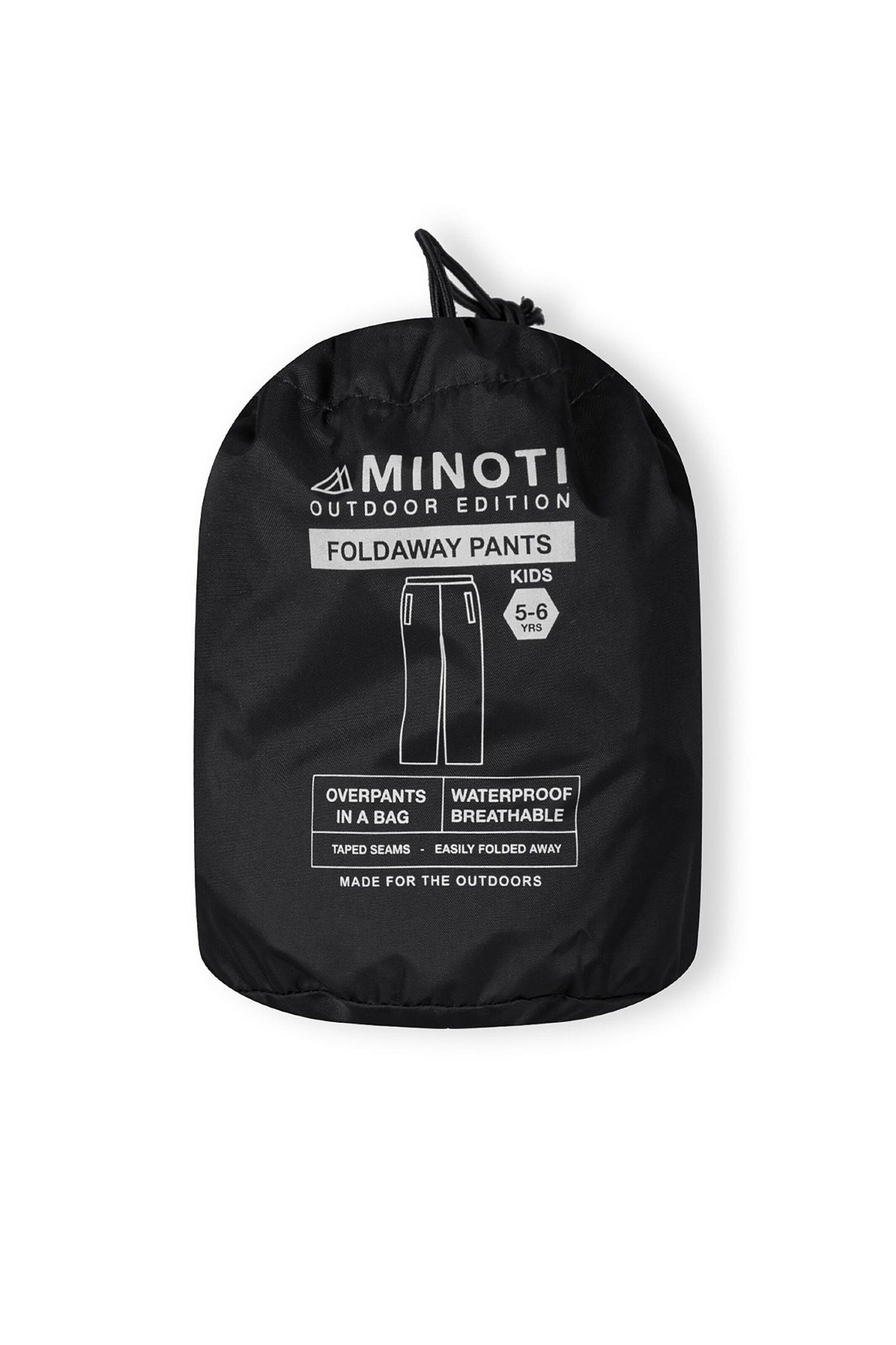 MINOTI Normální Kalhoty – černá