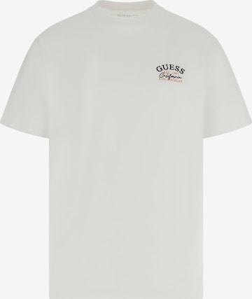 GUESS Tričko 'LEMON CIRCLE' - Biela: predná strana