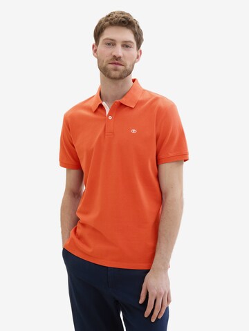 T-Shirt TOM TAILOR en orange : devant