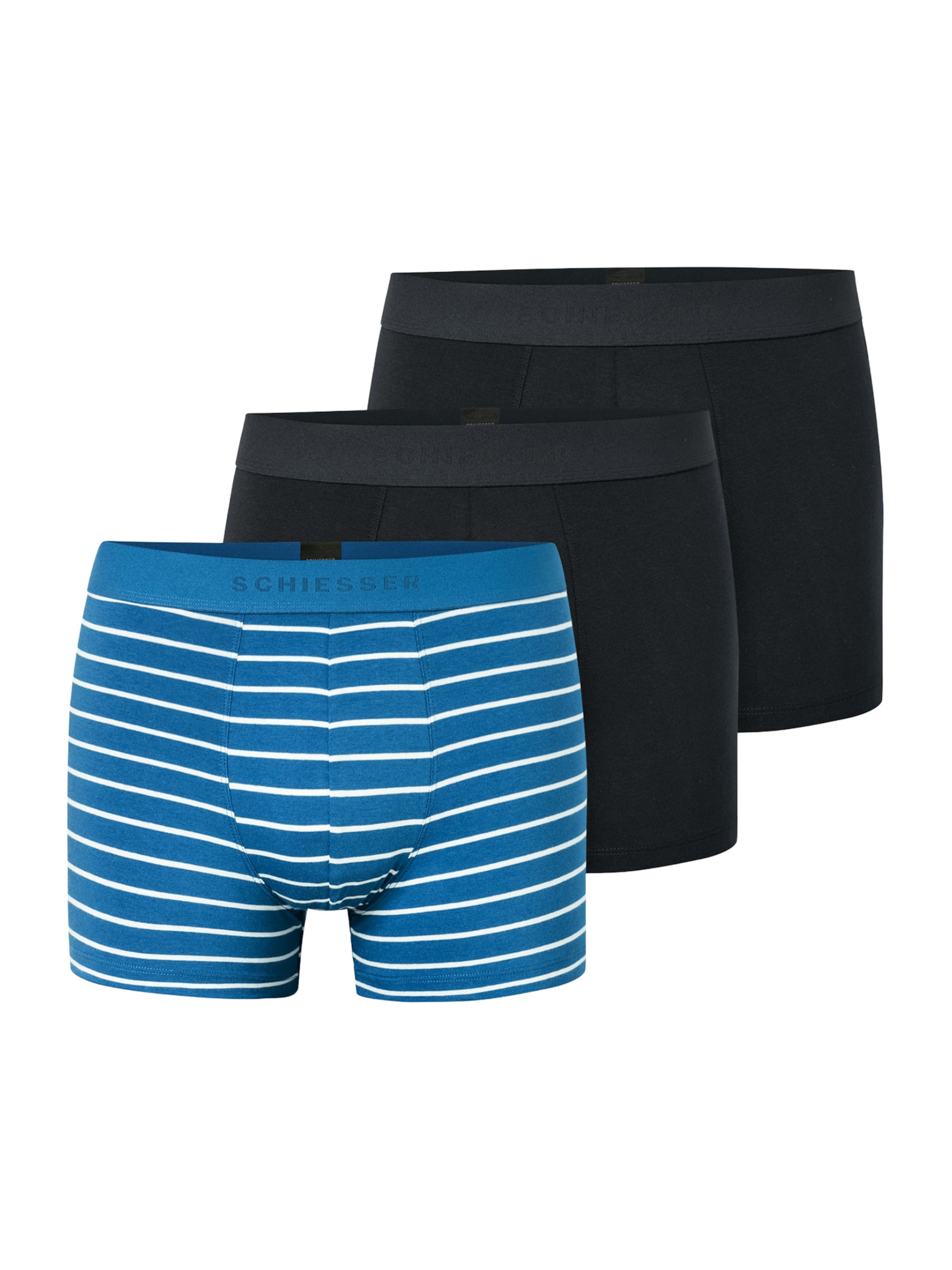 SCHIESSER Boxershorts in Blau: Vorderseite