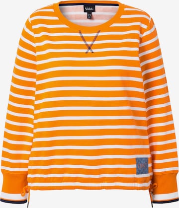 Ulla Popken Sweatshirt in Orange: front