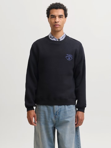 Felpa 'JORCHAMBERI' di JACK & JONES in nero: frontale