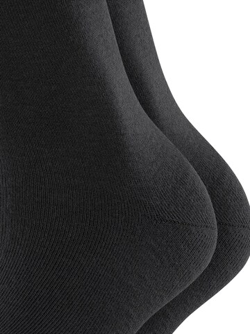 ESPRIT Socks 'Basic Easy 2-Pack' in Black