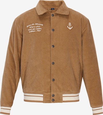 DreiMaster Vintage Tussenjas in Beige: voorkant