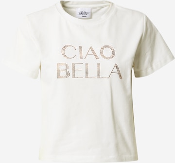 Bella x ABOUT YOU Koszulka 'Isabella' w kolorze biały: przód