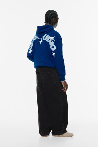 Baggy Jeans de la Pull&Bear pe negru
