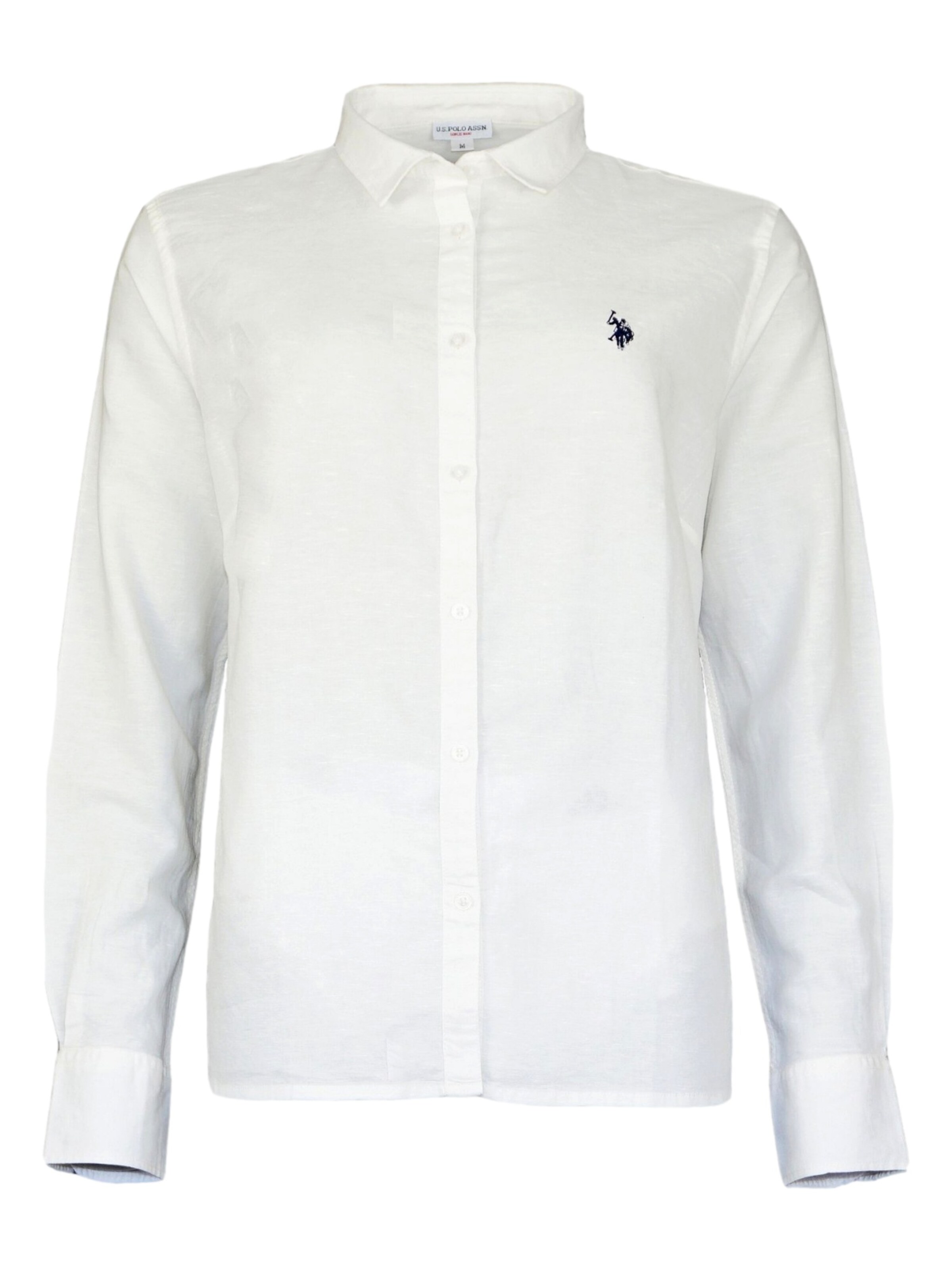 U.S. POLO ASSN. Bluse in Weiß: Vorderseite