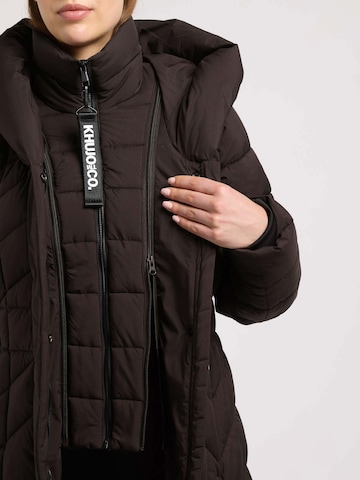 Cappotto invernale 'Purch' di khujo in marrone
