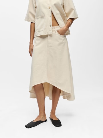 OBJECT - Falda en beige: frente