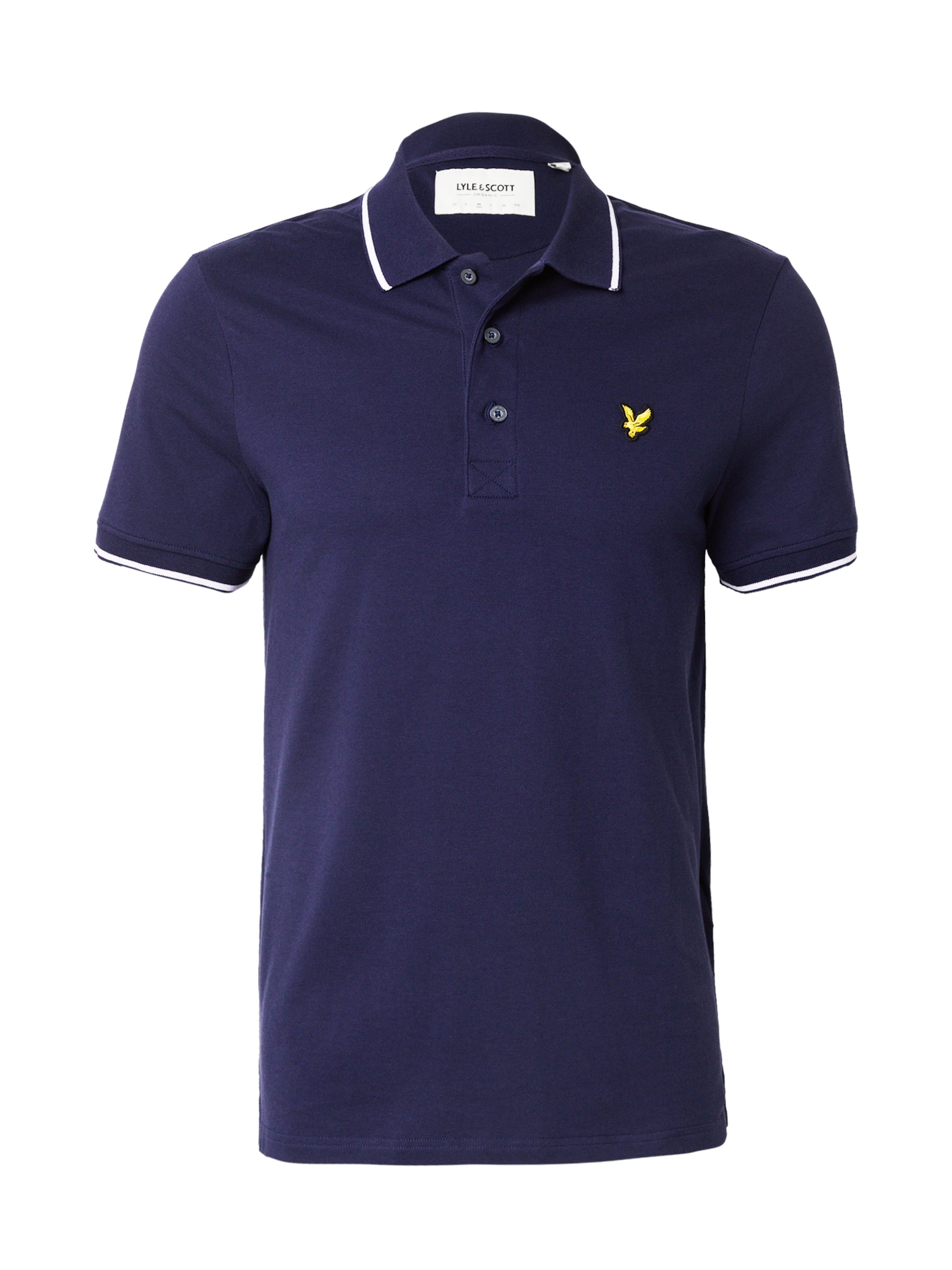 T-Shirt Lyle & Scott en bleu : devant